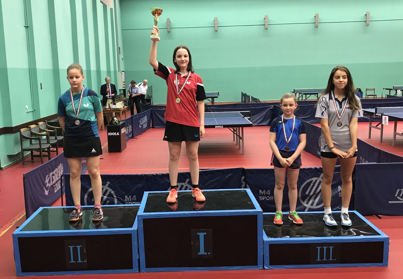 A hétvégén rendezték a szezon utolsó asztalitenisz utánpótlás versenyét